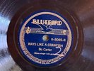 Bluebird  8045 Bo Carter DELTA BLUES Like A Craw Fish  78 rpm  EE+