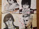 GENERATION X - King Rocker All 4 Coloured Vinyl variants 1979 Chrysalis