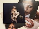 Lady Gaga MAYHEM Signed Blue Vinyl Walmart Cover LP  Rare Autograph