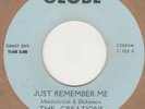 Creations Just Remember Me Globe C 102 Soul Northern Motown