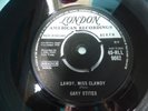 45 rpm Gary Stites.  Lawdy, Miss Clawdy - Don't Wanna Say Goodbye, uk London NM