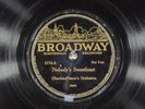 78 RPM Charles Pierce's Orchestra, Broadway 1174 
