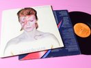 DAVID BOWIE LP ALADDIN SANE UK 1973 GATEFOLD COVER ED INNER