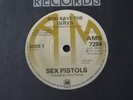 Sex Pistols God Save The Queen No Feeling AMS 7284 A/B UK Rare Collector Edition