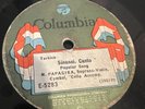 MARIKA PAPAGIKA TURKISH 78 RPM Record Greece Greek Turkey Folk Columbia E-5283