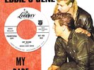 EDDIE COCHRAN & GENE VINCENT - MY BABE / TEENAGE HEAVEN (Alt version) YELLOW WAX