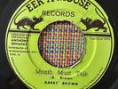 BARRY BROWN - Mouth Must Talk - ROOTS REGGAE 45 eek - a - mouse