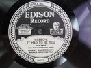 Harry Raderman's Dance Orch. - EDISON 51390 - It Had To Be You - Fox Trot