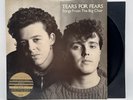 Tears For Fears - Songs From The Big Chair - 1985 UK 1st Press (EX) HYPE Sticker
