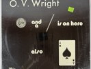 O.V. Wright - A Nickel And A Nail And Ace Of Spades BBLP-70 Back Beat First Pres