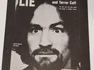Charles Manson - LIE: The Love And Terror Cult LP 1970 Original W/ Poster RARE