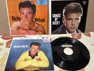 3x EP Ricky Nelson VG+ UNCHAINED MELODY/Poor Little IMP-158,EX  IMP-163,IMP-155