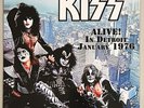 KISS Alive  In Detroit January 1976 Cobo Hall Michigan Black Vinyl 2-LP