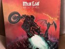Meat Loaf Bat Out Of Hell - Classic Rock 1977 Epic Label VINYL LP EX