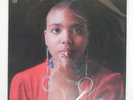DEE DEE BRIDGEWATER AFRO BLUE TRIO PA7095 Japan INSERT VINYL LP