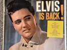 Elvis Presley Elvis Is Back UK First press Mono vinyl LP Silver Spot VG+ VG