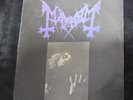 MAYHEM Live In Leipzig LP 1993 INSERT BLACK METAL