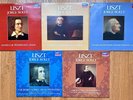 Liszt / Jorge Bolet - Set of Five (5) LPs - Played Once, Immaculate