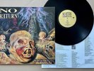 NO RETURN Contamination Rises RARE ORIG LP+Inner(1991) death thrash EX/MINT-UNPL