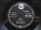 ELVIS PRESLEY 78 RPM DON'T / I BEG OF YOU 1958 UK RCA 1043