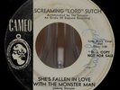Screaming Lord Sutch She's Fallen In Love With The Monster Man/Bye Baby Promo G+