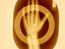 USSR X-RAY HAND ROENTGEN BONES RECORD ORIGINAL OLD RIBS 923