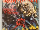 IRON MAIDEN - THE NUMBER OF THE BEAST + INSERT + INNER - UK 1ST - VERY GOOD++