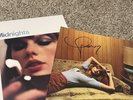 HAND SIGNED Taylor Swift Midnights Moonstone Blue Marbled Vinyl Autograph Insert