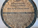4 pcs Edison Blue Amberol records New York Military Band, orig box&lid