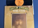 WAYLON JENNINGS - This Time LP Vinyl EX 1974 Dynaflex
