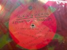 TALKING HEADS Speaking In Tongues 1983 Transparent 12” Vinyl Robert Rauschenberg