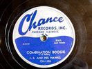 Chance 5121 J.B. (Hutto)  & his Hawks COMBINATION BOOGIE   Blues 78 rpm