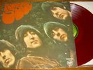 The BEATLES - RUBBER SOUL Japanese RED colored vinyl Stereo LP Apple AP-8156