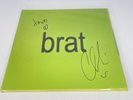 Charli XCX Brat Clear Pink Splatter Vinyl LP 2024 SIGNED Print Numbered Limited