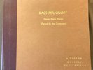 Sergei Rachmaninoff – 78 rpm Victor album M722: RACHMANINOFF Eleven Piano Pieces