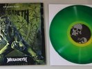 Megadeth Megadeth Tour Green with Yellow infusion 1984 LP Vinyl Record new