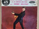 D - Very Rare 45T 2nd JUKEBOX Johnny Hallyday Souvenirs, Souvenirs Vinyl BLACK