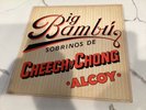 Cheech and Chong Big Bambu LP with Rolling Paper EX Shape Ode Original Issue