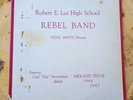 1967 Carl DOC SEVERINSEN w Midland TX Robert E Lee High School Rebel Band Jazz