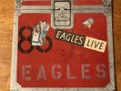 Eagles Live 2LP Asylum BB-705 1980 1st press w/poster EX/VG