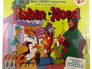 WALT DISNEY ROBIN HOOD STORY & SONGS DISNEYLAND LP 1973 w/ BOOK 3810 SEALED