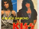 KISS A Black Diamond 1983 Lick It Up Outtakes Black Vinyl LP Eric Carr