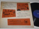 Adolf Busch Bach Sonata for unaccompanied Violin 1950 Columbia ML 4309 ED1 NM