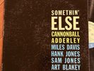 Cannonball Adderley Somethin’ Else VG+ W63 DG Ear Blue Note lp Miles Davis