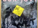 BON JOVI Slippery When Wet ORIGINAL 1986 1st PRESS SEALED LP with HYPE STICKER