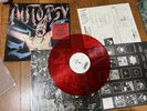AUTOPSY -severed survival FIRST PRESS U.K. LP WITHDRAWN ARTWORK 1989 death grind