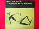 MILES DAVIS Relaxin' With LP 1958 2nd Bergenfield deep groove JAZZ RVG