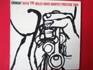 MILES DAVIS Cookin' LP 1958 deep groove pressing JAZZ Prestige RVG
