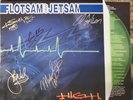 Flotsam and Jetsam High GREEN & SIGNED vinyl LP record autographed 1997 numbered