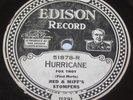 Edison Diamond Disc Record 51878 Red & Miff's Stompers Hurricane Black Bottom